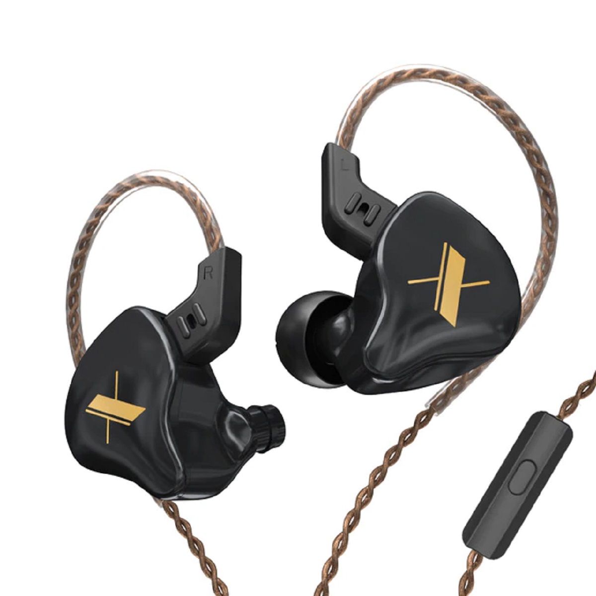 Accesorios y Gadgets  Auriculares  con cable In-ear EDX con mic Negro